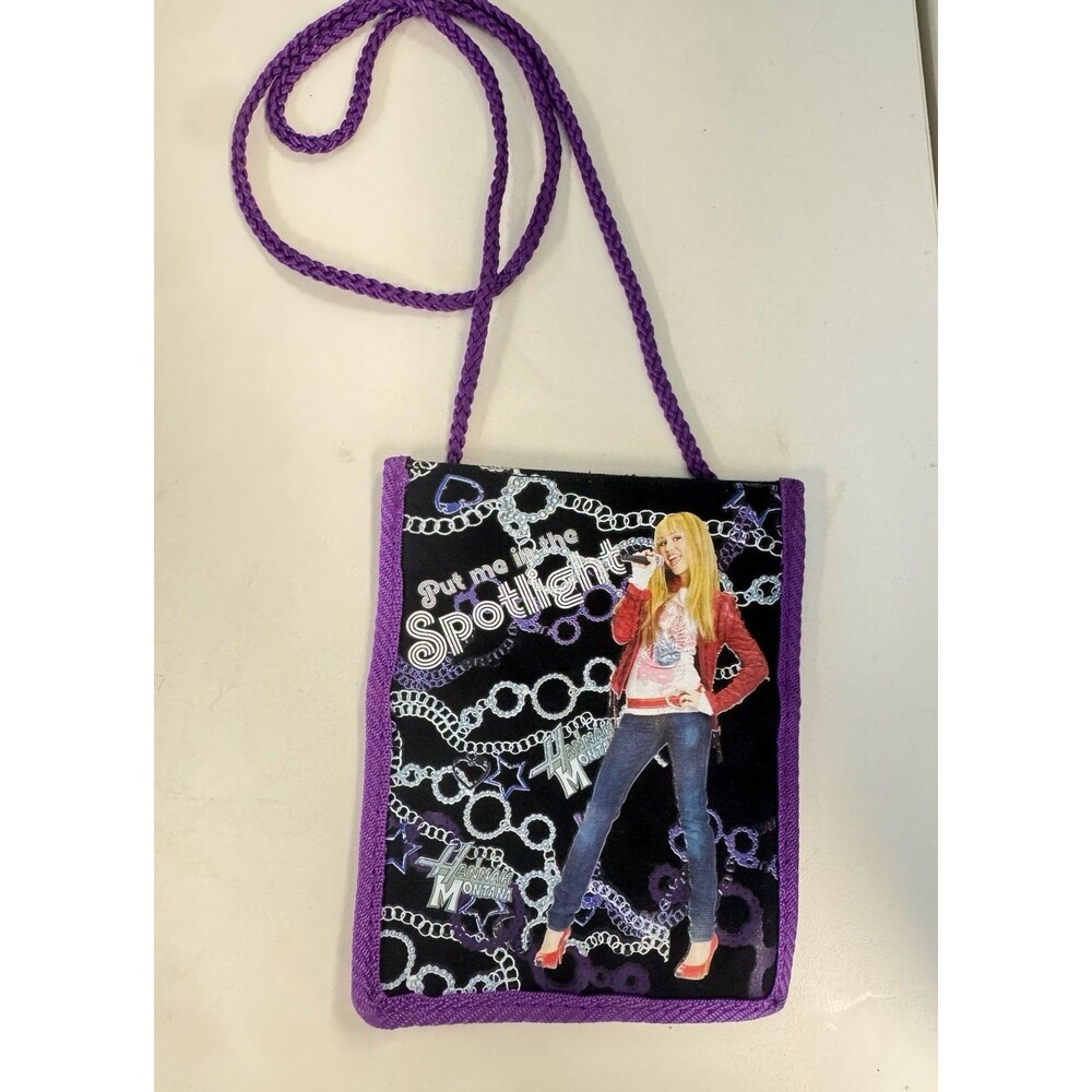 Vintage Hannah Montana 2007 Concert Passport Bag Put Me in The Spotlight Purple